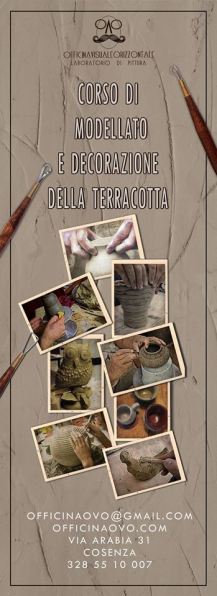 locandina modellato e decorazione terracotta 2016