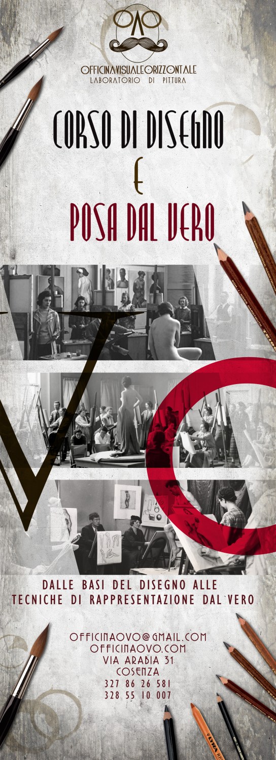 locandina corso disegno dal vero ottobre 2017